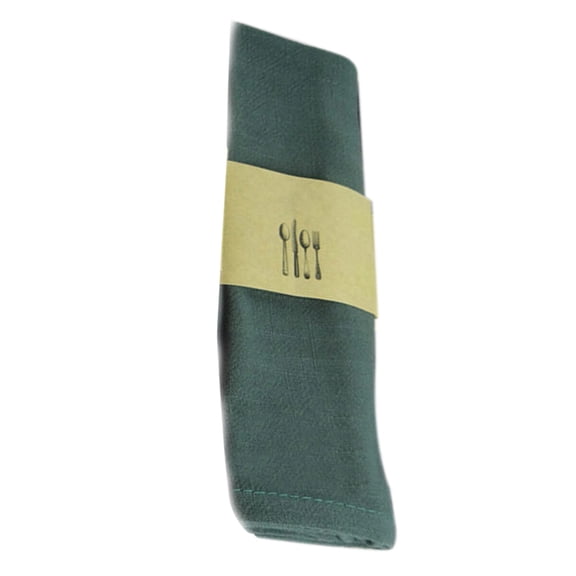 OUNONA Kitchen Baking Cloth in Green Flax Fabric with High Absorbency and Quick Drying