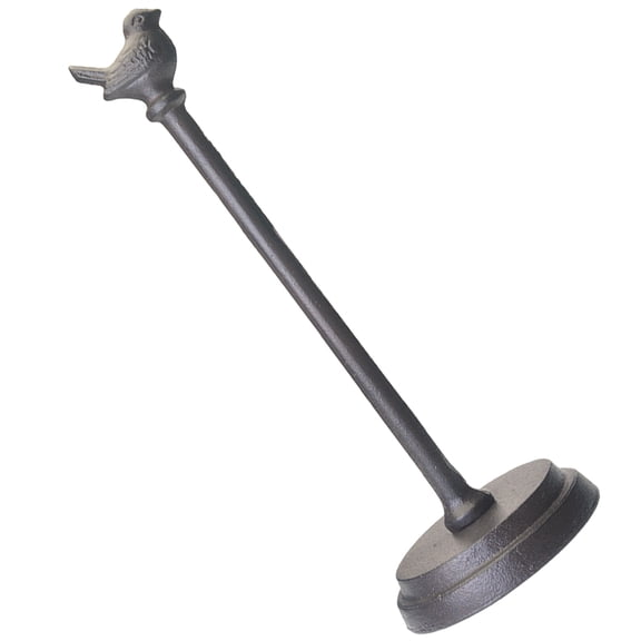 OUNONA Standing Paper Towel Holder with Decorative Bird Statue for Kitchen and Bathroom