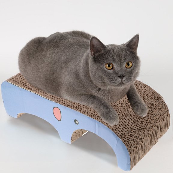 OUNONA Sky Cat Scratcher Pad Indoor Grinding Board Pet Scratch Toy for Cats