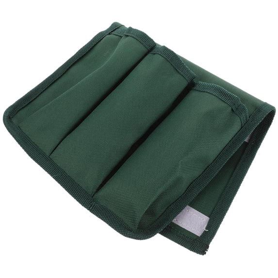 OUNONA Green Kneeling Stool with Side Bag, Garden Tool Organizer for Comfortable Outdoor Gardening