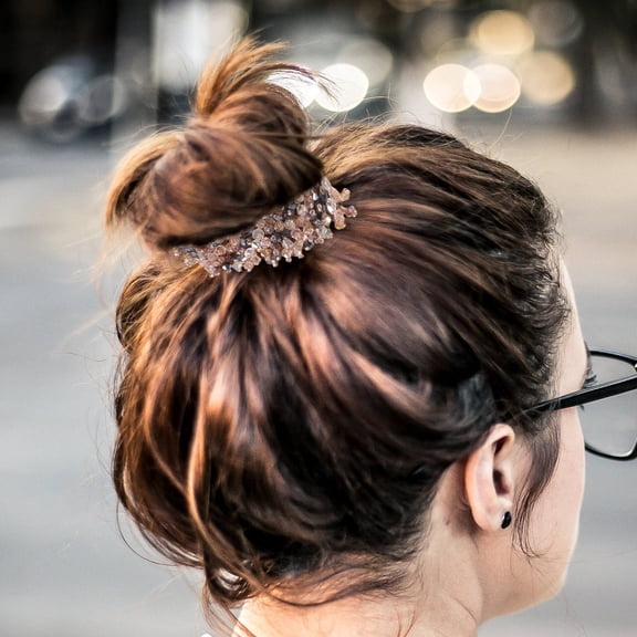 OUNONA Korean Hair Accessories Hair Bun Maker Quick Bun Creation For Women 1Set