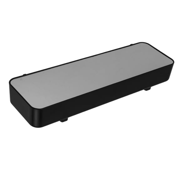 OUNONA  LED Digital Wall Clock Alarm Clocks Desk Large Office Black