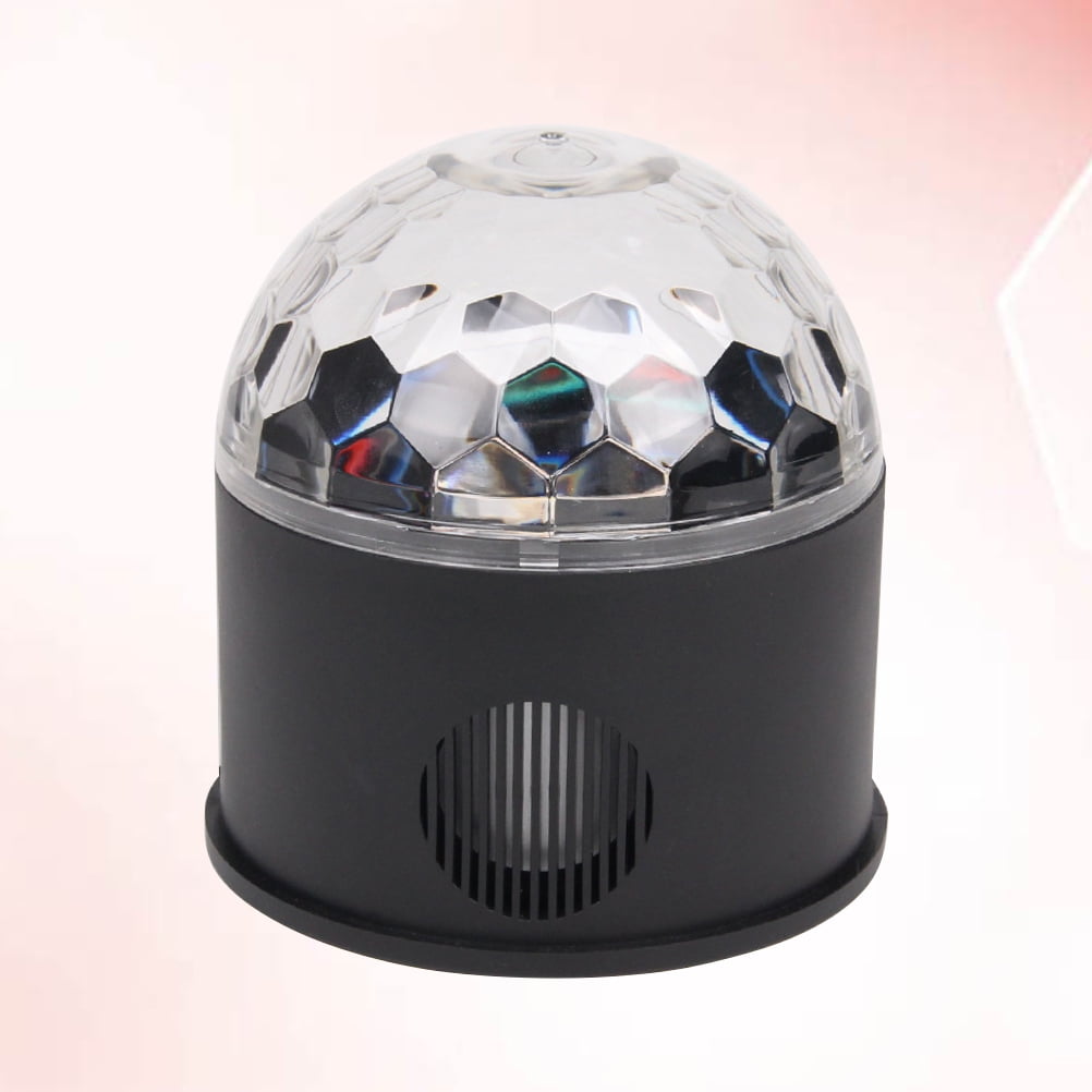 OUNONA LED Voice Control Mini Stage Light Crystal Ball for Decoration ...