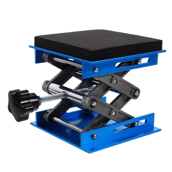 OUNONA Lab Jack Lift Table Scissor Jack Adjustable Height 15x14.6x10 cm Steel Construction