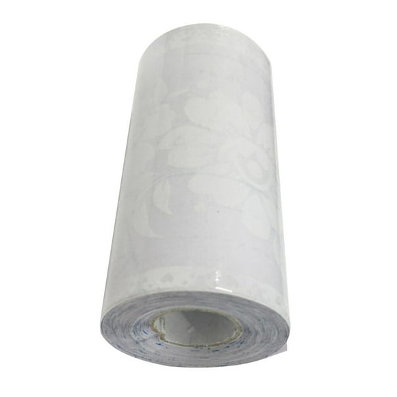 OUNONA Lace Pattern Wallpaper Border Stickers Self Adhesive PVC Material Waterproof for Wall Decoration