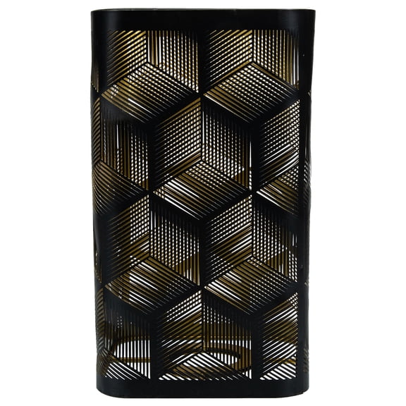 OUNONA Lamp Shade Cage Guard Light Metal Solar Outdoor Bulb Holder Iron Wrought Wire Shadow Aquare Cover Black Shades Square