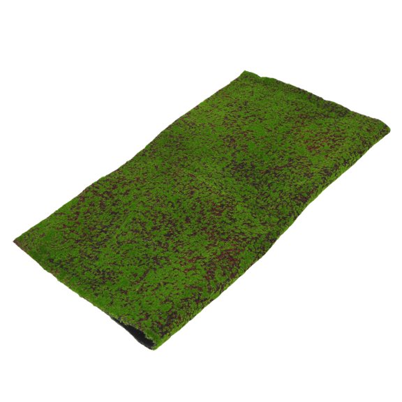 OUNONA Landscape Turf Mat Green Artificial Moss Rug Durable Weather Resistant