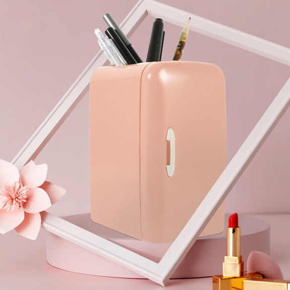 OUNONA Large Capacity Pen Holder Crayon Pencil Shaped Cute Cartoon Student Office Pink