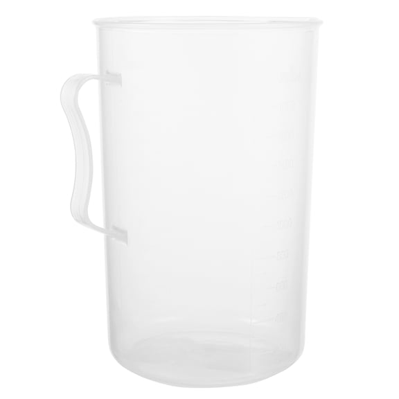 OUNONA Oil Container Liquid Measuring Cups Measure Transparent