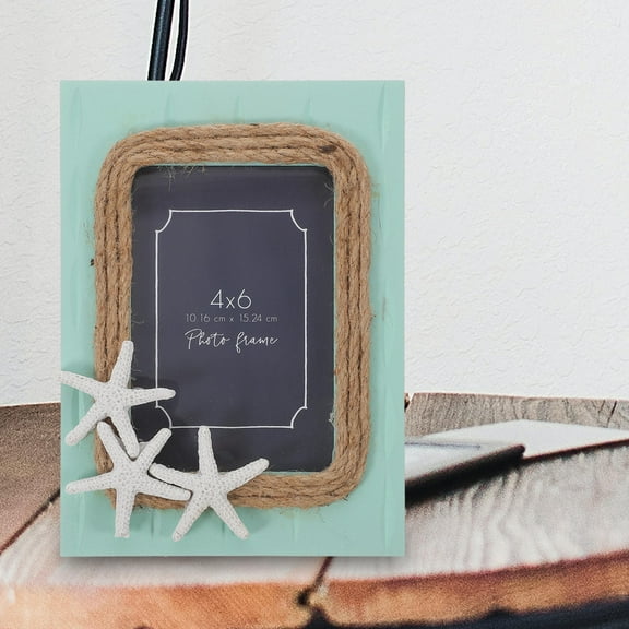 BALAHAPY Decorative Picture Frames Glass Material 1Pcs 8.5x6.1in