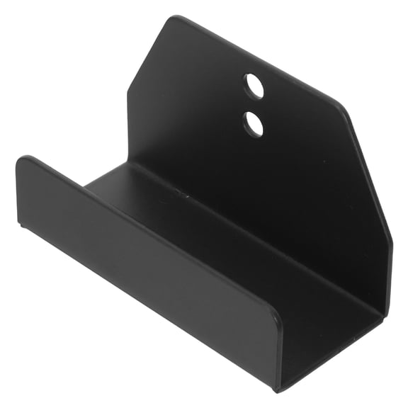 OUNONA Leaf Blower Storage Rack Wall Mount Bracket with Complete Installation Set Black