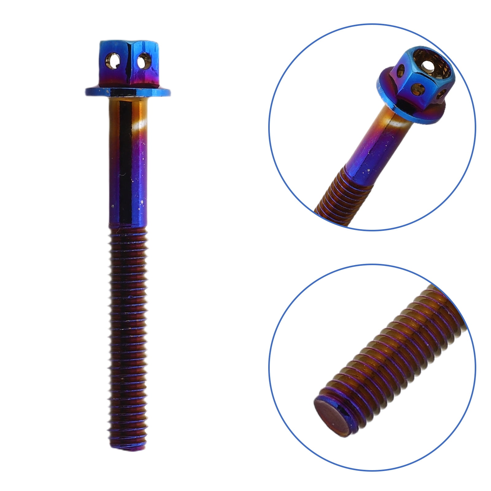 OUNONA License Plate Screws Universal Car License Plate Mounting Accessories Security Screws For License Plate Frame for Motorcycles License Plate