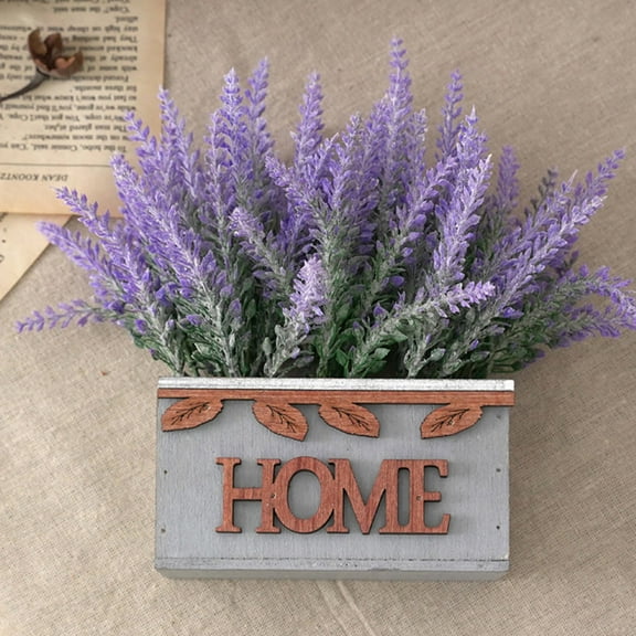 OUNONA  Lifelike Artificial Lavender Pot Simulated Potted Plant Beautiful Ornament