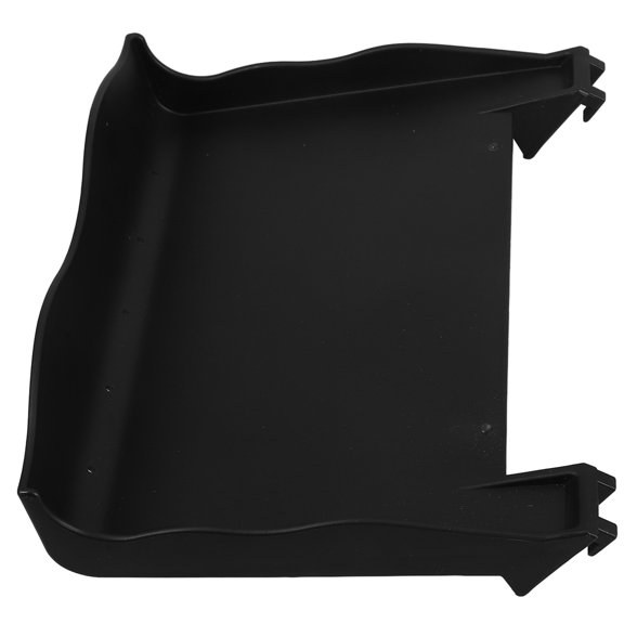 OUNONA Light Chest Guard Perforated Board Storage Rack 23.70X18.00X5.00CM Black