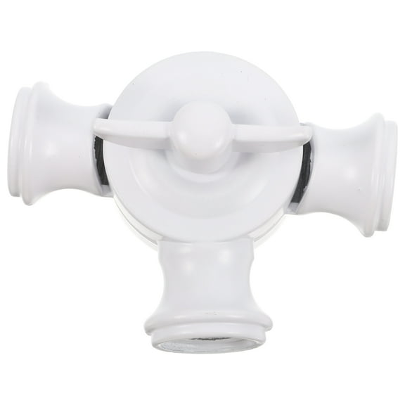 OUNONA Light Socket to Plug Adapter Convert Light Socket to 3 Prong Outlet Adapter and Light Bulb Socket White