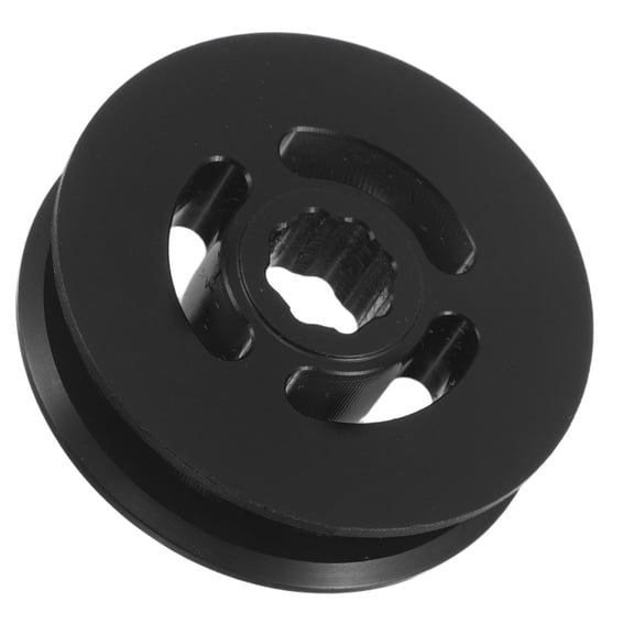 OUNONA Lightweight Black Nylon Rear Derailleur Pulley Wheel for Mountain Bike Smooth Gear Shifting
