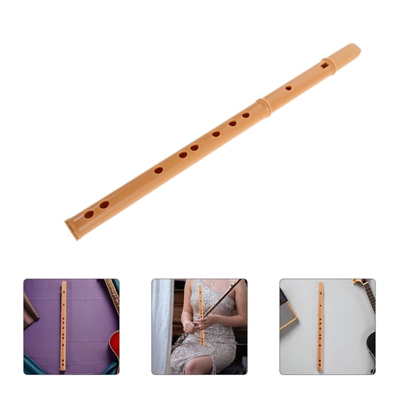 OUNONA Detachable Resin Flute Recorder with Precise F Tuning, Perfect for Beginner Students and Music Learners, Great for Practice and Performance