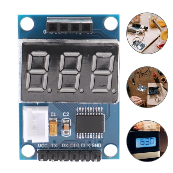 OUNONA Lightweight Distance Measuring Transducer Module with Easy Installation and Digital Screen