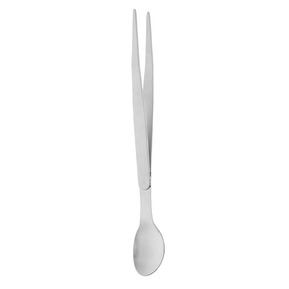 OUNONA Lightweight Stainless Steel Spoon for Portable Kitchen Use Silver
