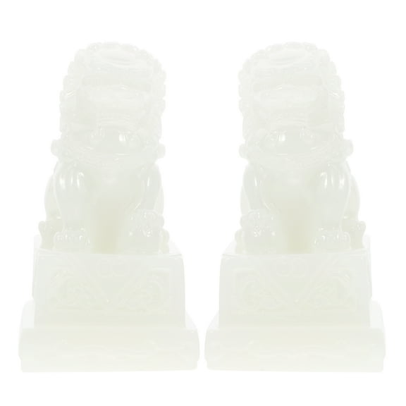 OUNONA Lion Ornament Indoor/outdoor Statue Lawn Decoration