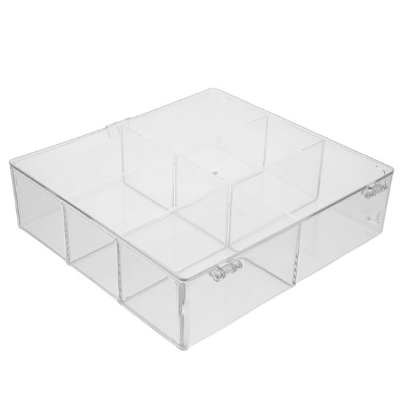 OUNONA  Lipstick Cotton Swabs Filter Cosmetic Storage Box
