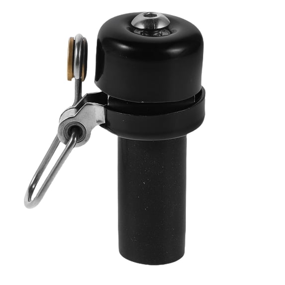 OUNONA Black Copper Bike Bell with Clear Loud Sound, Easy to Install for Cycling Safety and Outdoor Riding