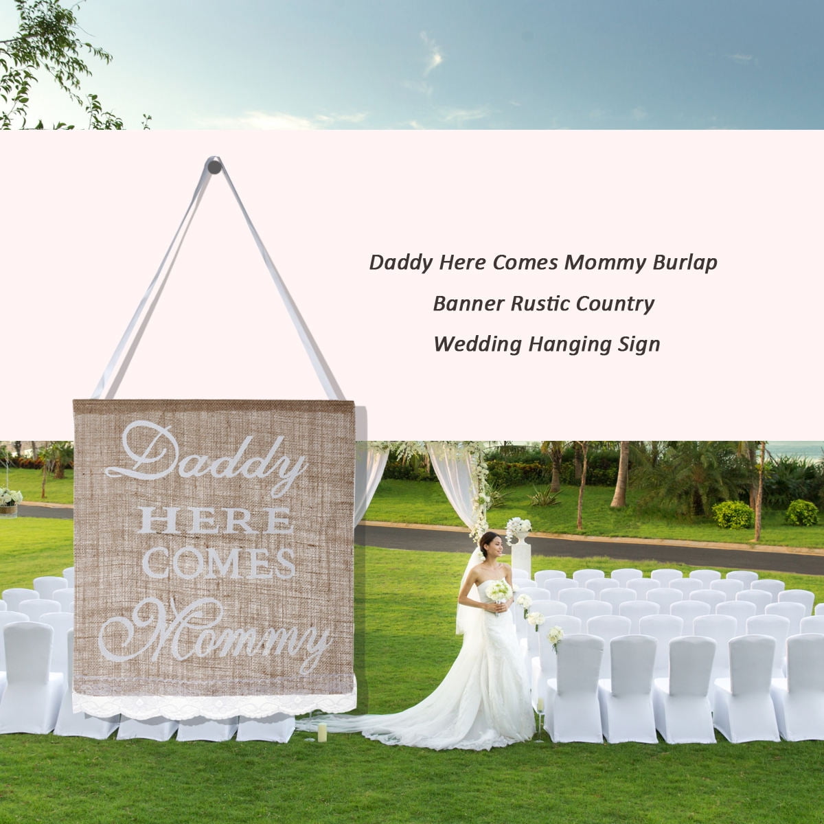 OUNONA Mabula Banner Wedding Reception Traditional Event Decoration ...