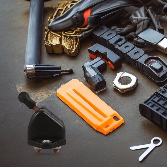 OUNONA Main Power Switch Vehicle Battery Disconnect Car Switches Replacement Black