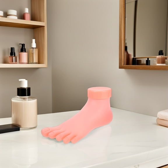 OUNONA Manicure Accessories Foot Manicure Model For Nail Beauty Practice 1Pcs