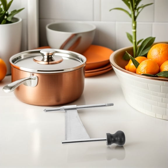 OUNONA Stainless Steel Cheese Curler Wheel for Kitchen Easy Handling