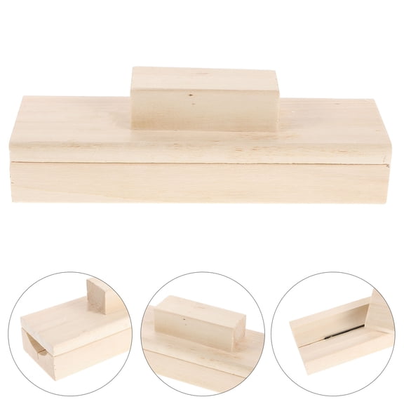 OUNONA Manual Nutcracker and Chestnut Opener with Wood Handle for Quick and Easy Shell Removal Tool