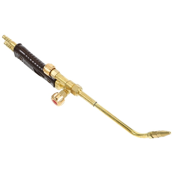 OUNONA Map Gas Torch Head Soldering Torch Copper Golden for Plumbing 1Pack