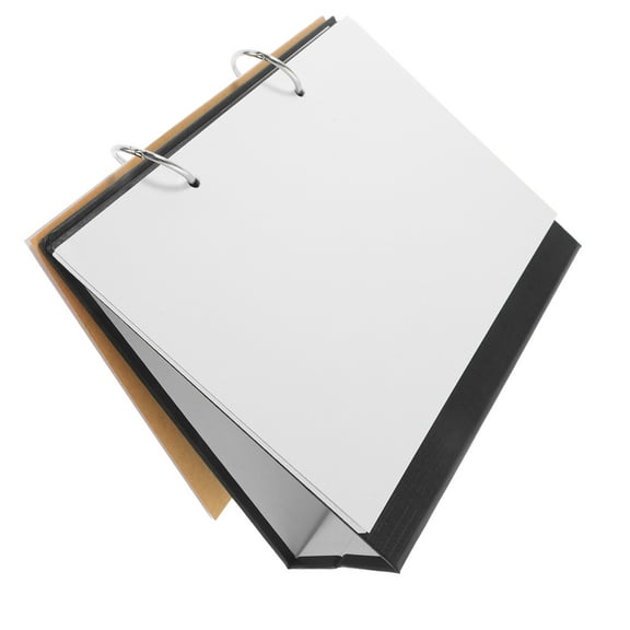 OUNONA DIY Desk Calendar with Removable Paper Pages for Home Use Multifunctional Craft Book Binder 5.5 x 8.5 inches