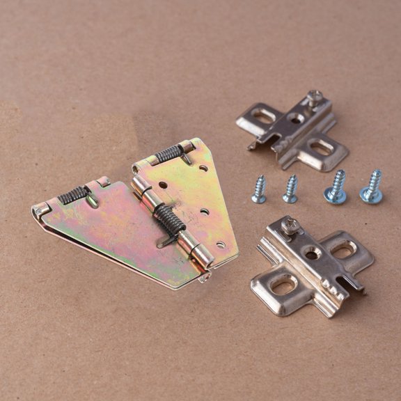 OUNONA Metal Folding Table Hinges in Assorted Colors, and Stable Furniture Hardware for Easy Installation