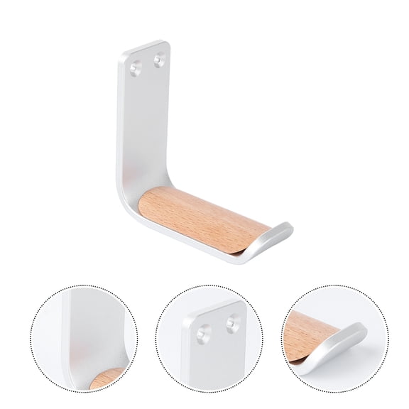 OUNONA Metal Game Headset Holder Aluminium Alloy Headphone Bracket Desk Earphone Storage Rack Head-mounted Headphone Holder Silver