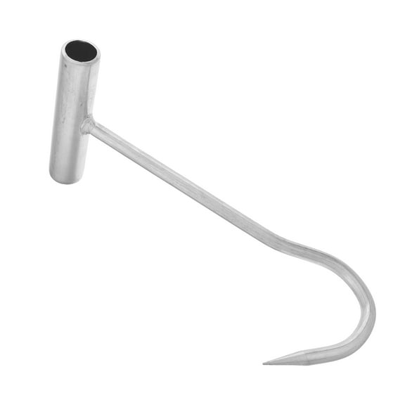 OUNONA Metal Manhole Cover Hook Multipurpose Lifting Hook For Manhole Cover Long Handle And Sturdy Construction Manhole Cover Pulling Hook