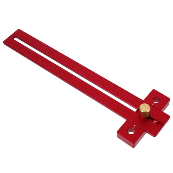 Tineasur Precision Red Marking Carpenter Ruler with Clear Markings for Accuracy