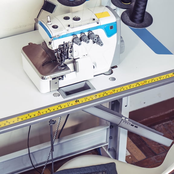 OUNONA Yellow Metal Measuring Tape with Self-Adhesive Backing and Clear Markings for Accurate Measurements
