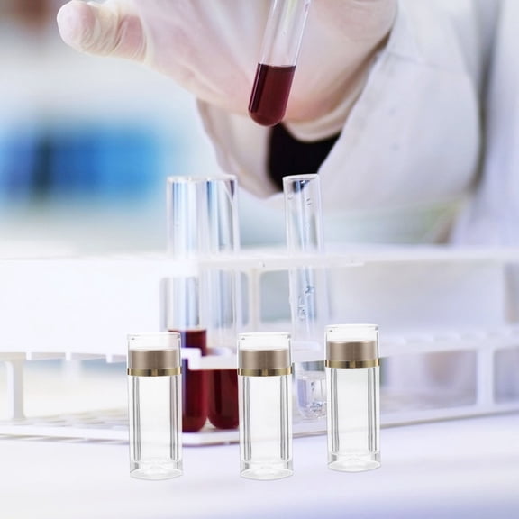 OUNONA Mini Plastic Bottles with Lids for Home Use Leakproof Design Travel Size 10ml