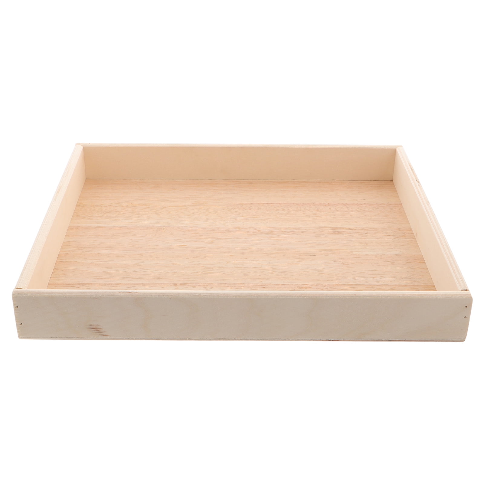 OUNONA Mini Sandbox For Toddlers Square Sand Play Tray For Kids Sand Storage Container For Indoor And Outdoor Play