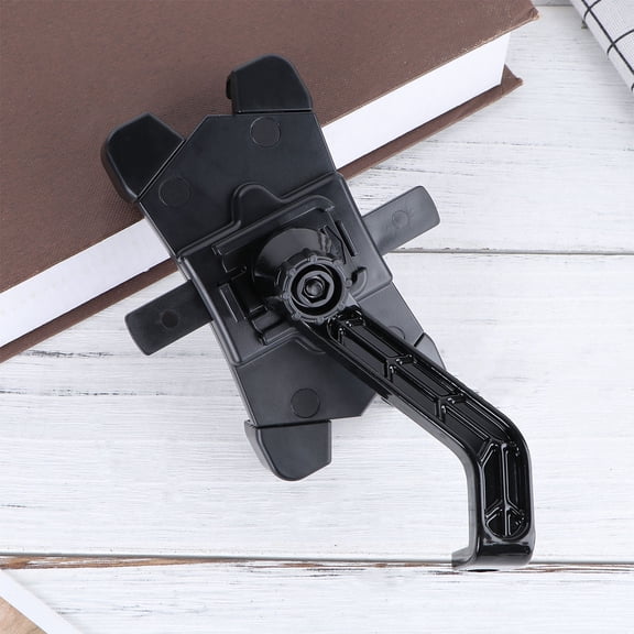 OUNONA Mobile Phone Holder Mountain Bike Rearview Mirror Stand Black