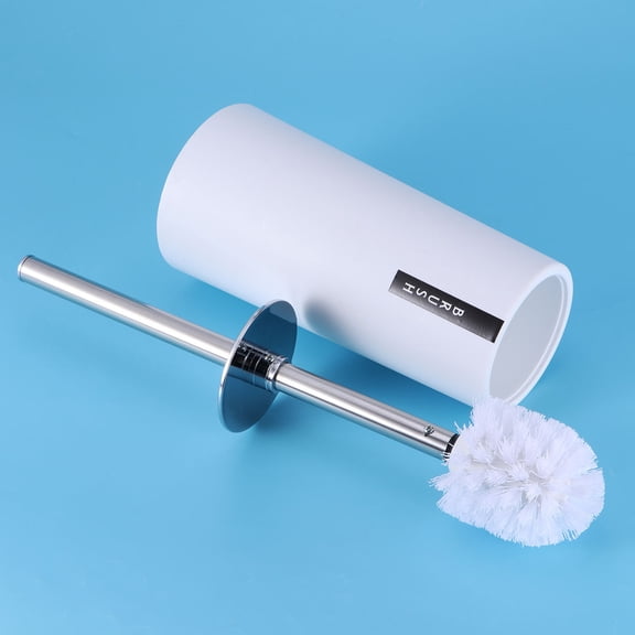 OUNONA  Mold and Mildew Prevention Toilet Brush White Set