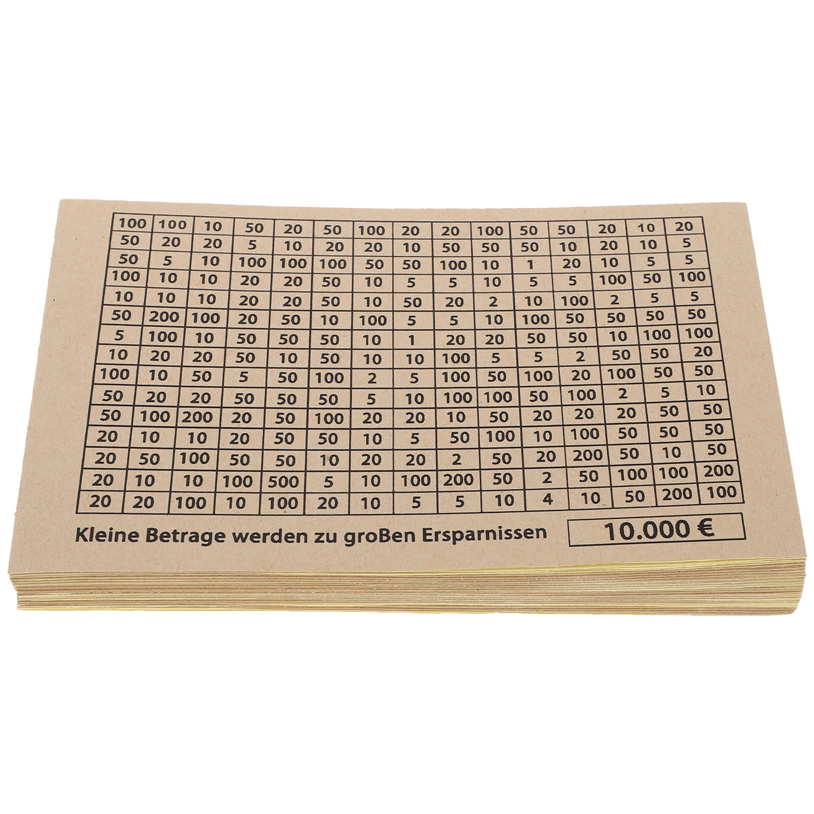 OUNONA Money Saving Tracker Sheets Budgeting Stickers 50 Sheets ...