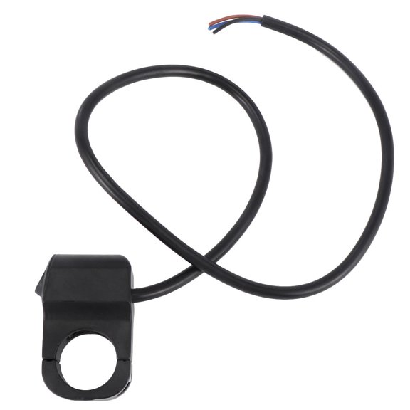 OUNONA Motorbike Handlebar Mount Headlight Button Black with Working Status Light