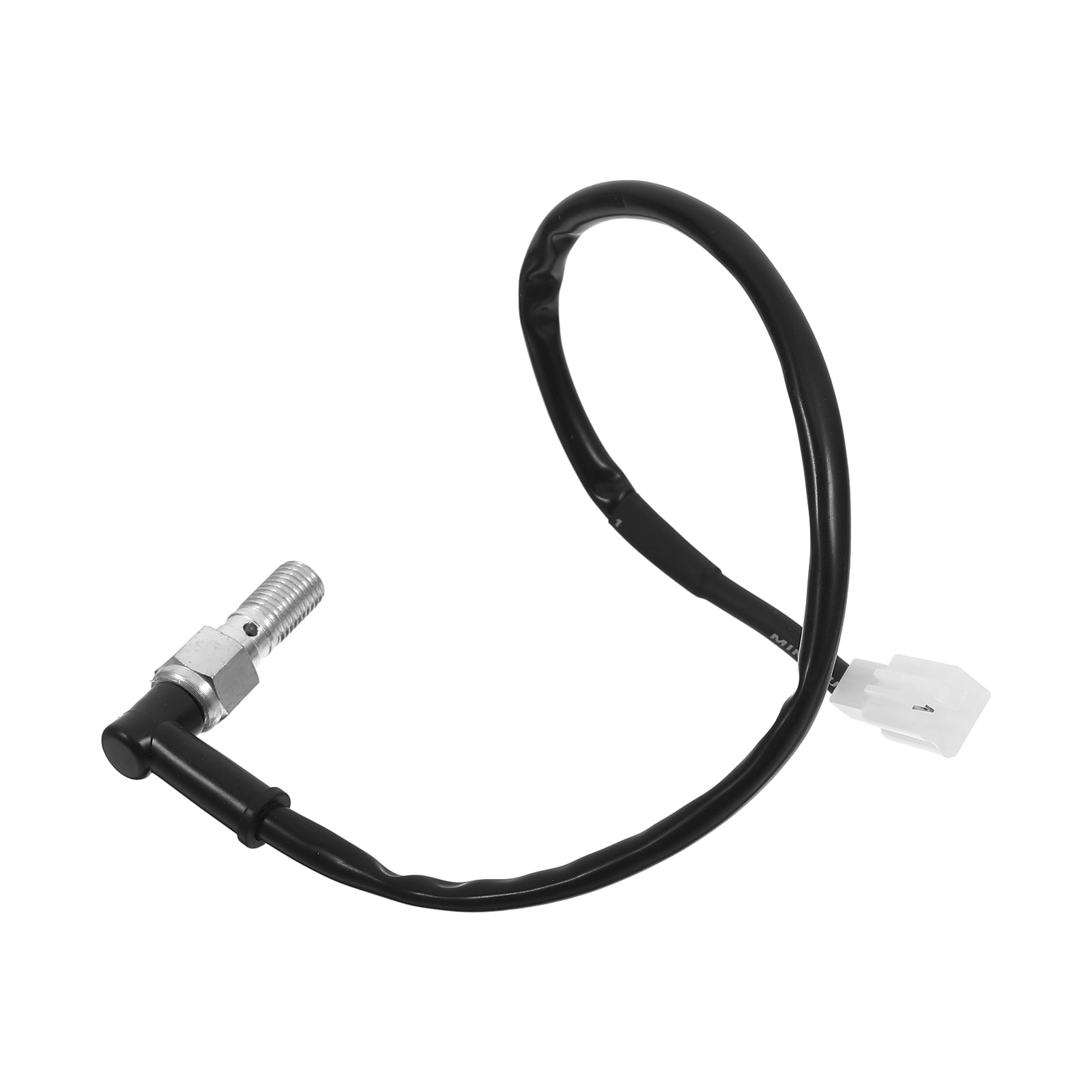 OUNONA Motorcycle Brake Line Pressure Switch Motorbike Light Black