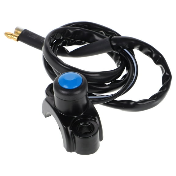 OUNONA Motorcycle Engine Start Button Handlebar Stop Switch Kill Switch CNC Motorcycle Push Button Switch for Motorbike ATV Engine Accessories