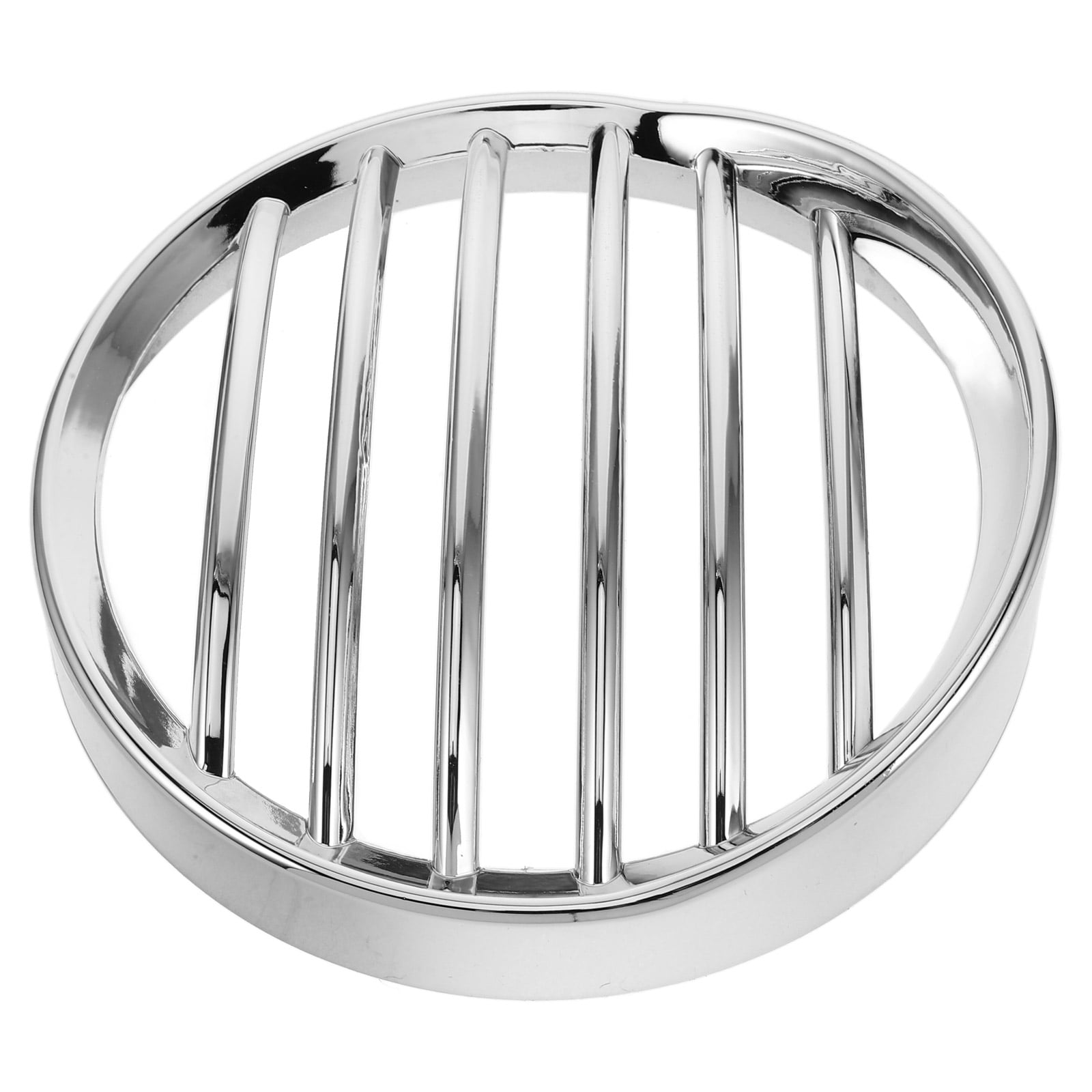 OUNONA Motorcycle Headlight Grille Cover with 3 Adhesives Mesh Headlight Protector Retro Headlight Guard Side Mount Grill Guard Universal Lamp Grille Cover Protector