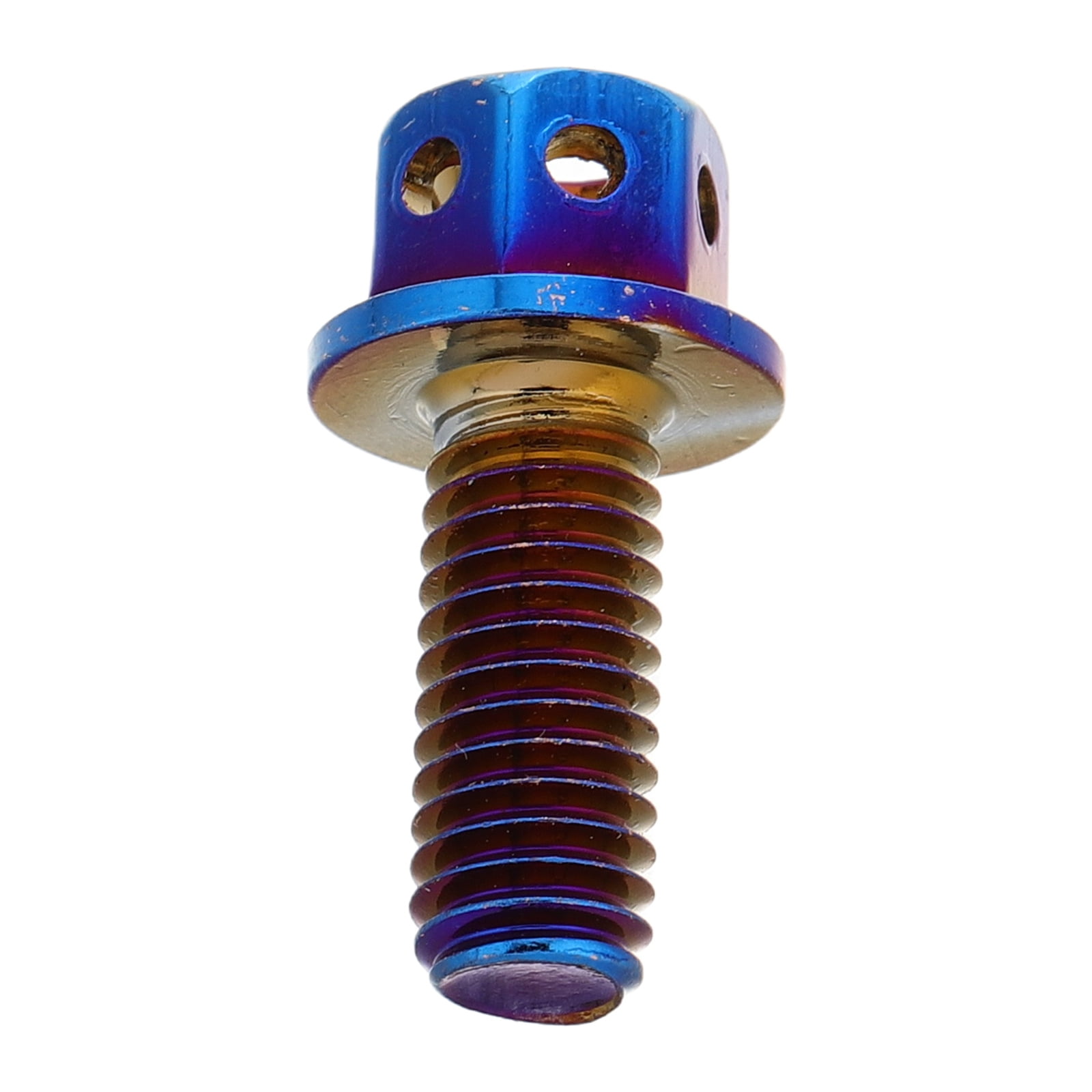 OUNONA Motorcycle License Plate Screws Screws For Fastening License Plates for Secure and Decorative Mounting for Car and Bike Plates