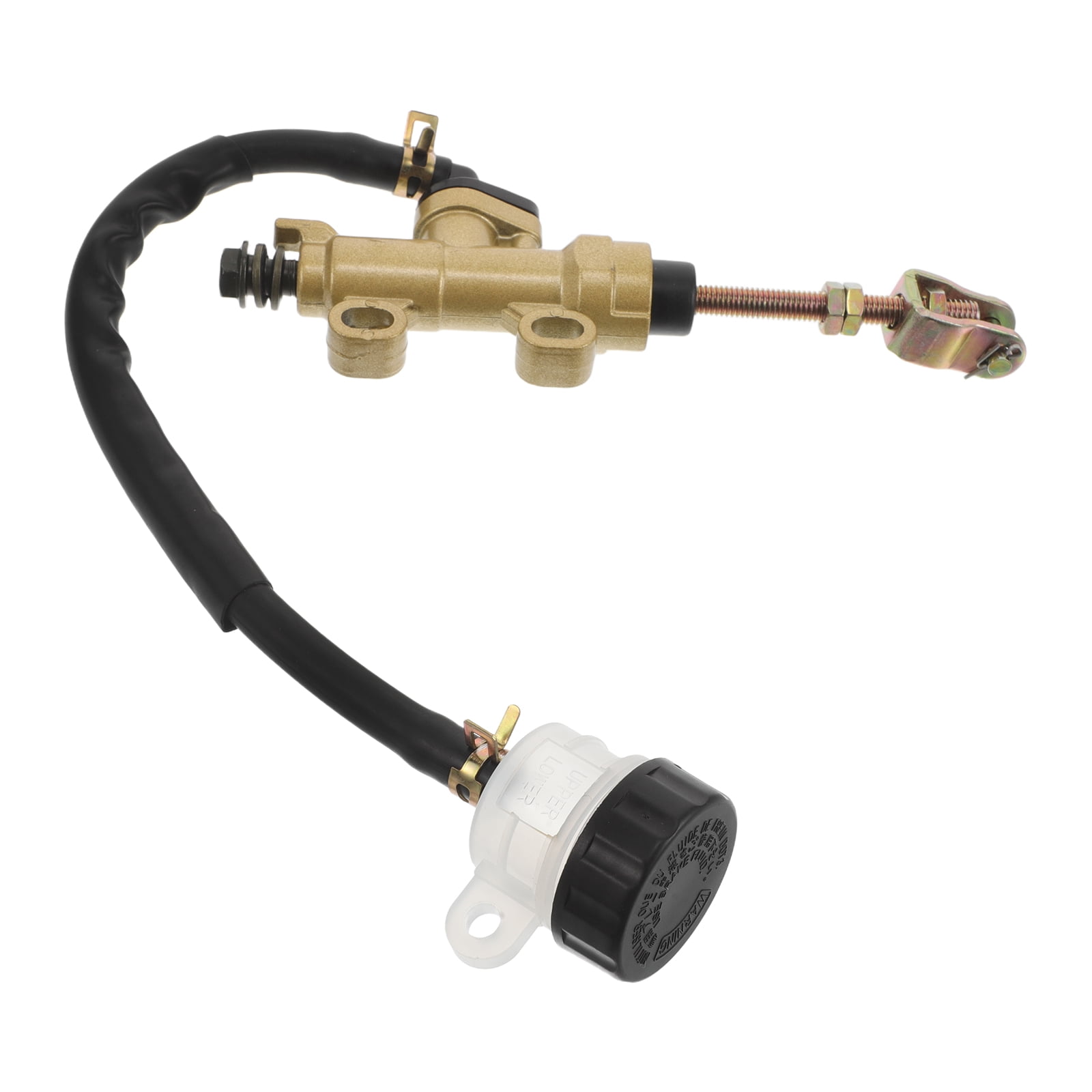 OUNONA Motorcycle Rear Brake Hydraulic Pump Brake Master Cylinder Replacement For Atvs Dirt Bikes Scooters Hydraulic Vehicle Brake System