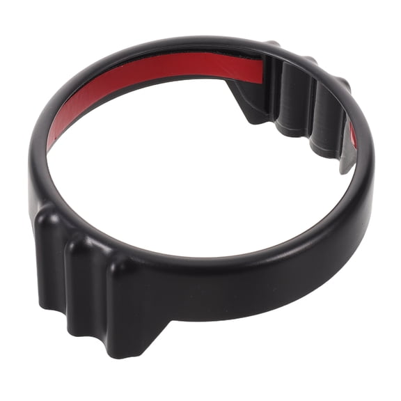 OUNONA Black Motorcycle Speedometer Bezel Cover with Anti-Glare Coating and Easy-to-Clean Design